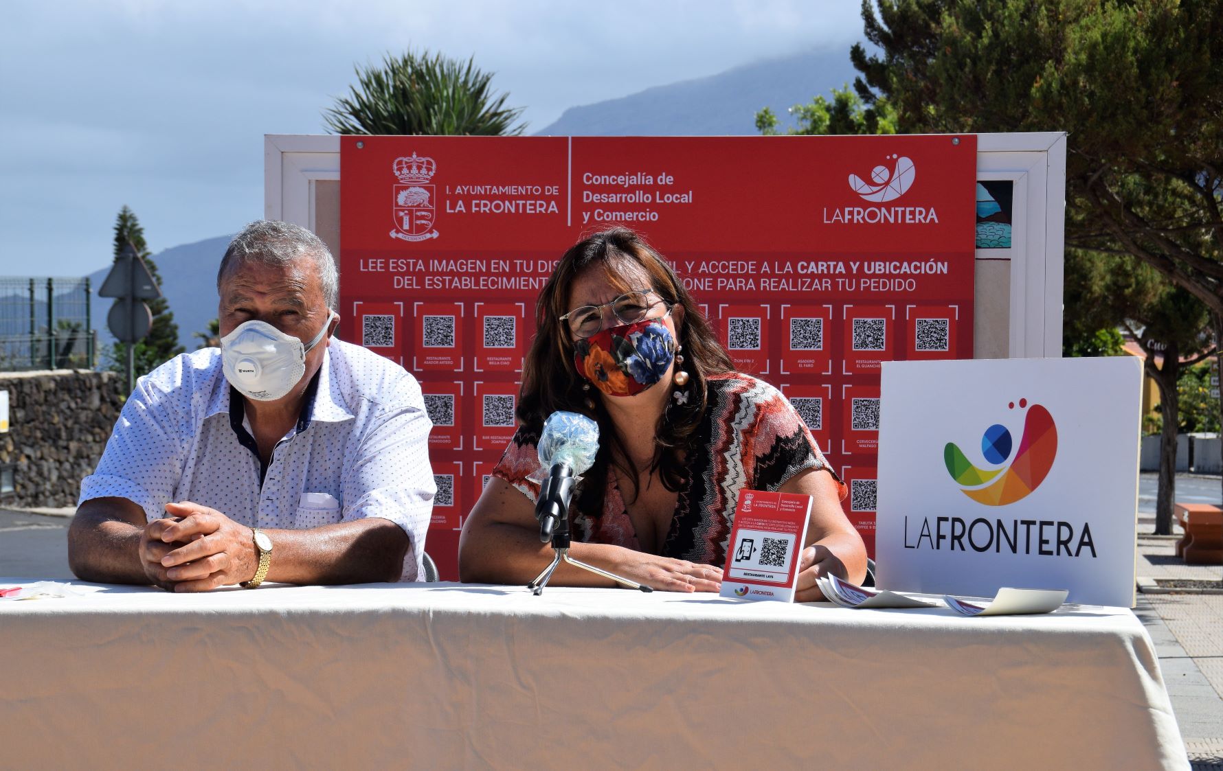 La Frontera presenta su campaña promocional de la restauración del municipio