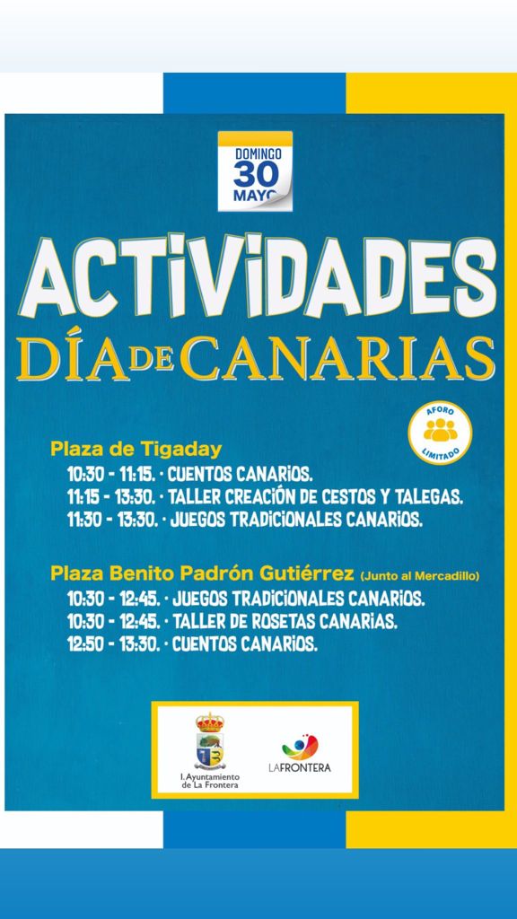 El Ayuntamiento de La Frontera  conmemora el Día de Canarias 