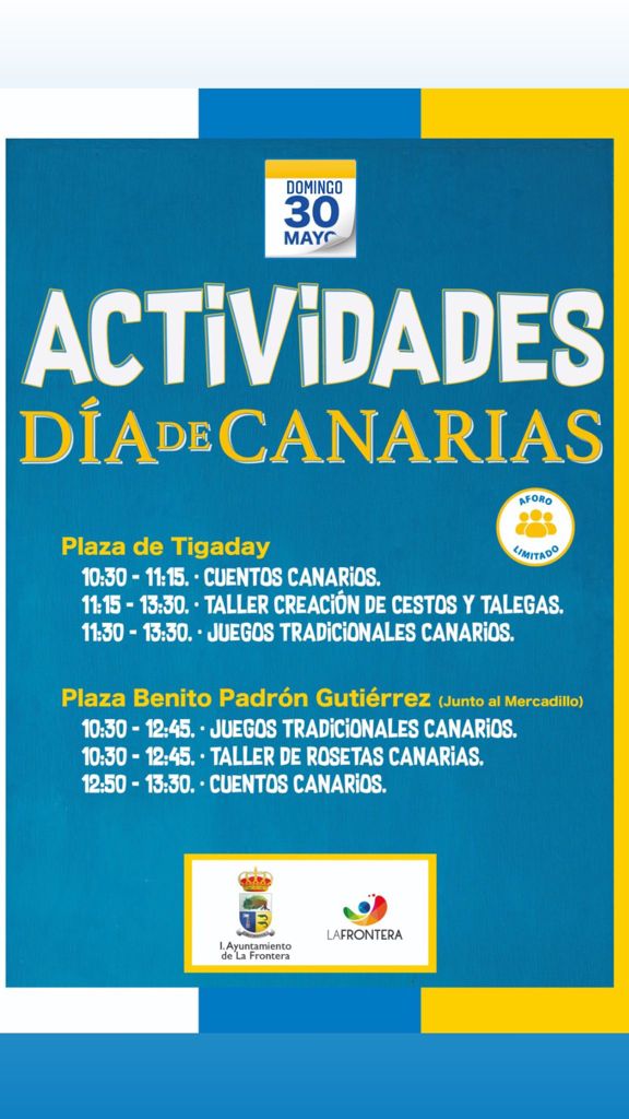 El Ayuntamiento de La Frontera  conmemora el Día de Canarias