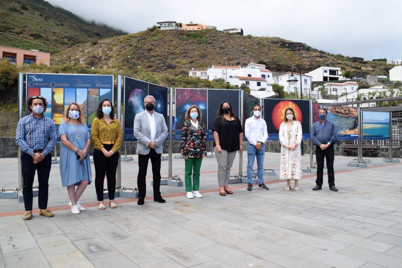 La Frontera acoge la exposición  “Los 7 Colores de Canarias” de la Fundación CajaCanarias
