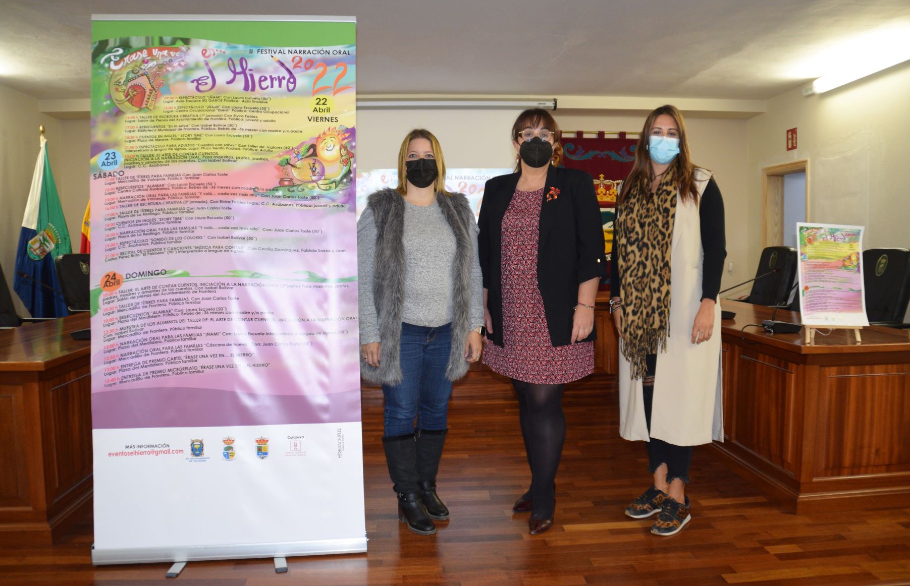 II Festival de Narración Oral, una iniciativa conjunta de los tres ayuntamientos de la isla de El Hierro