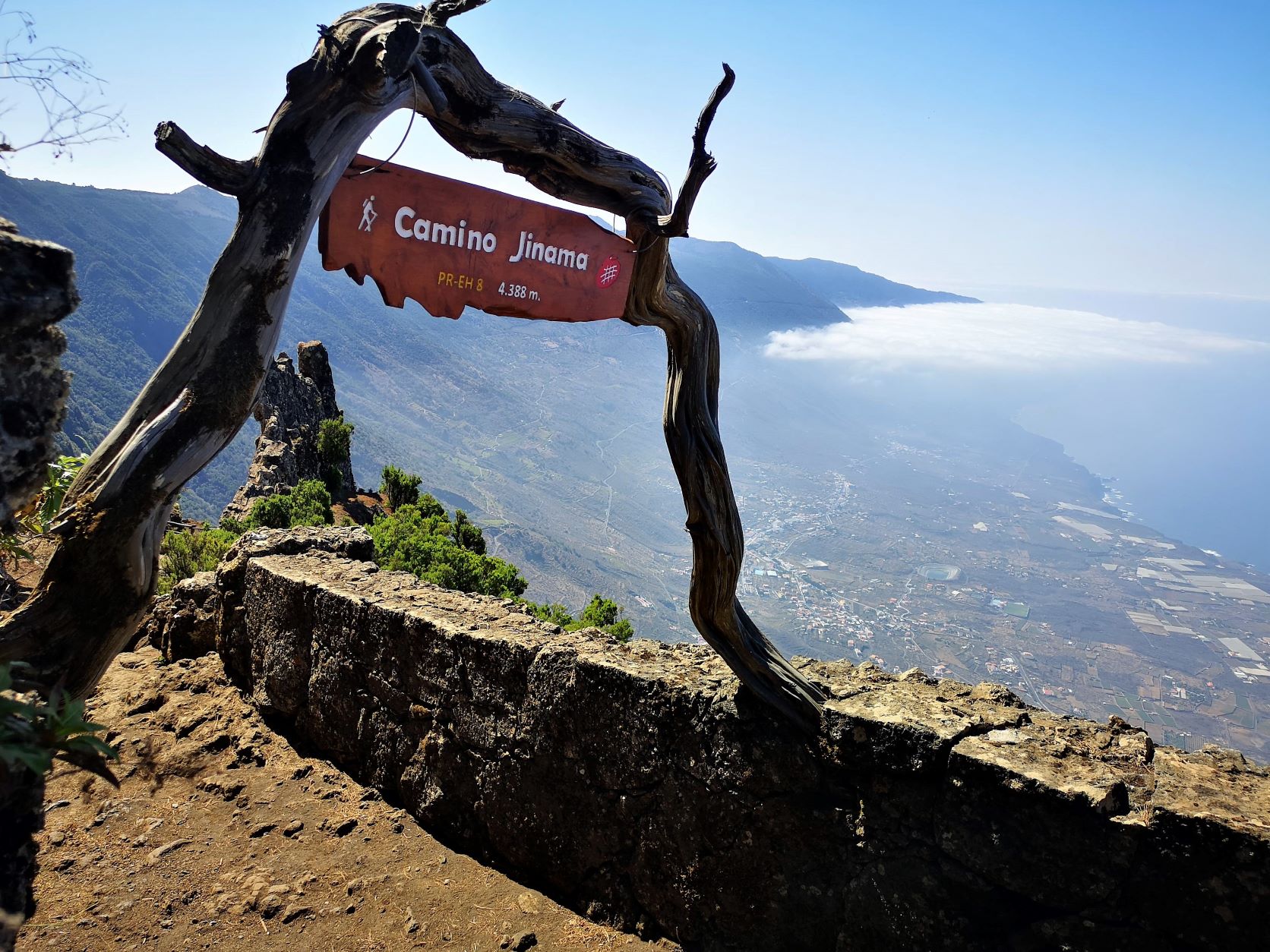 El sendero de Jinama propuesto para el Concurso Smartphone Fototrek Isla de El Hierro