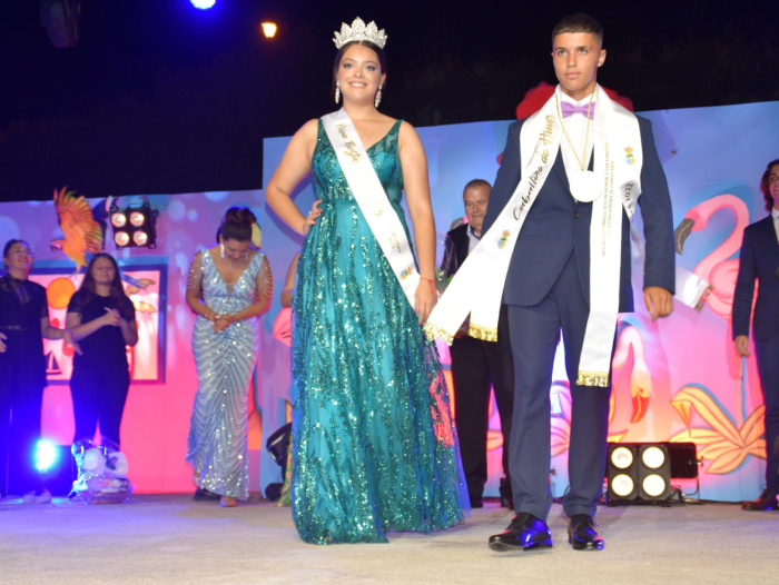 Daniela Alfageme Lima y Narciso Quintero Barrera, reyes juveniles de las Fiestas Patronales de La Frontera 2022