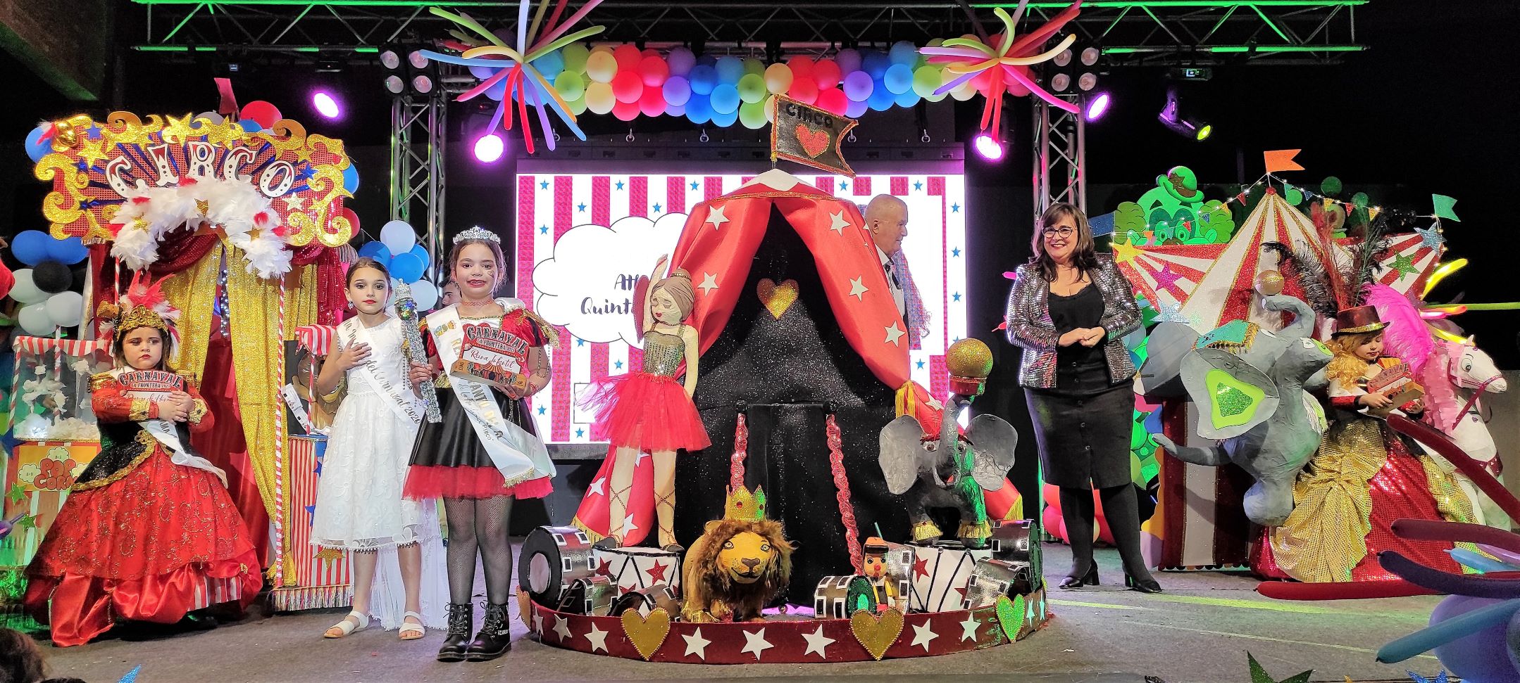 Athenea Quintero , Reina Infantil del Carnaval de La Frontera 2023