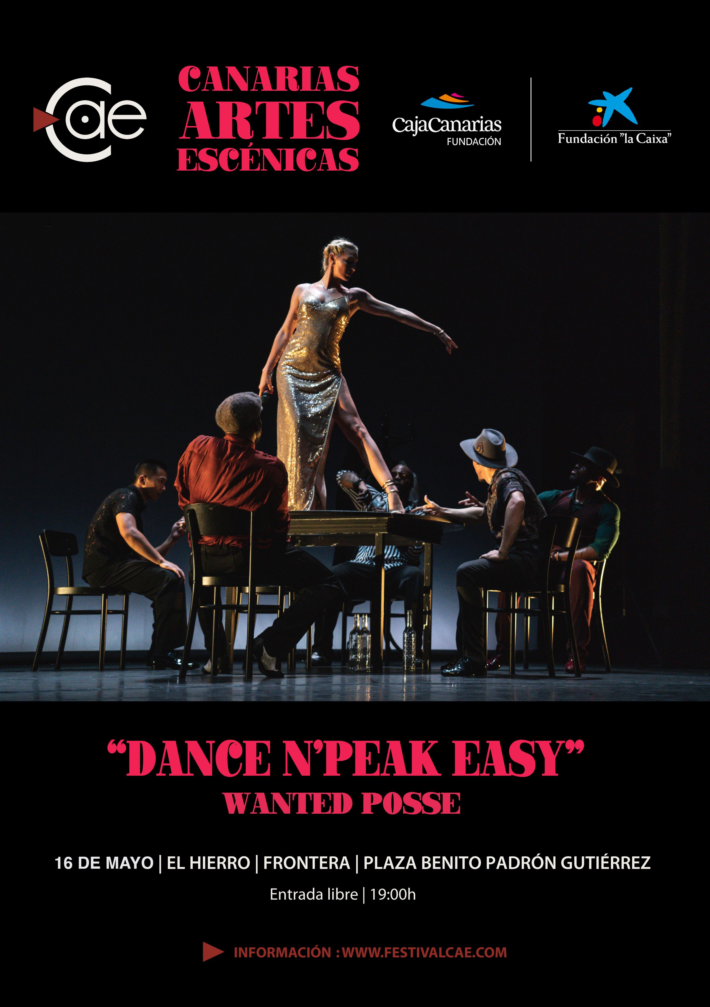 La Frontera acoge el 16 de mayo el espectáculo “Dance N´Speak Easy” de la compañía Wanted Posse