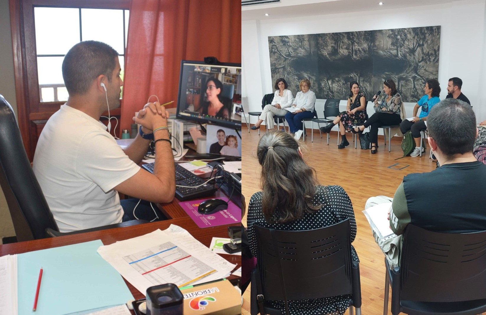 Un taller sobre educación vial y movilidad sostenible acerca la experiencia de La Frontera al resto de municipios canarios