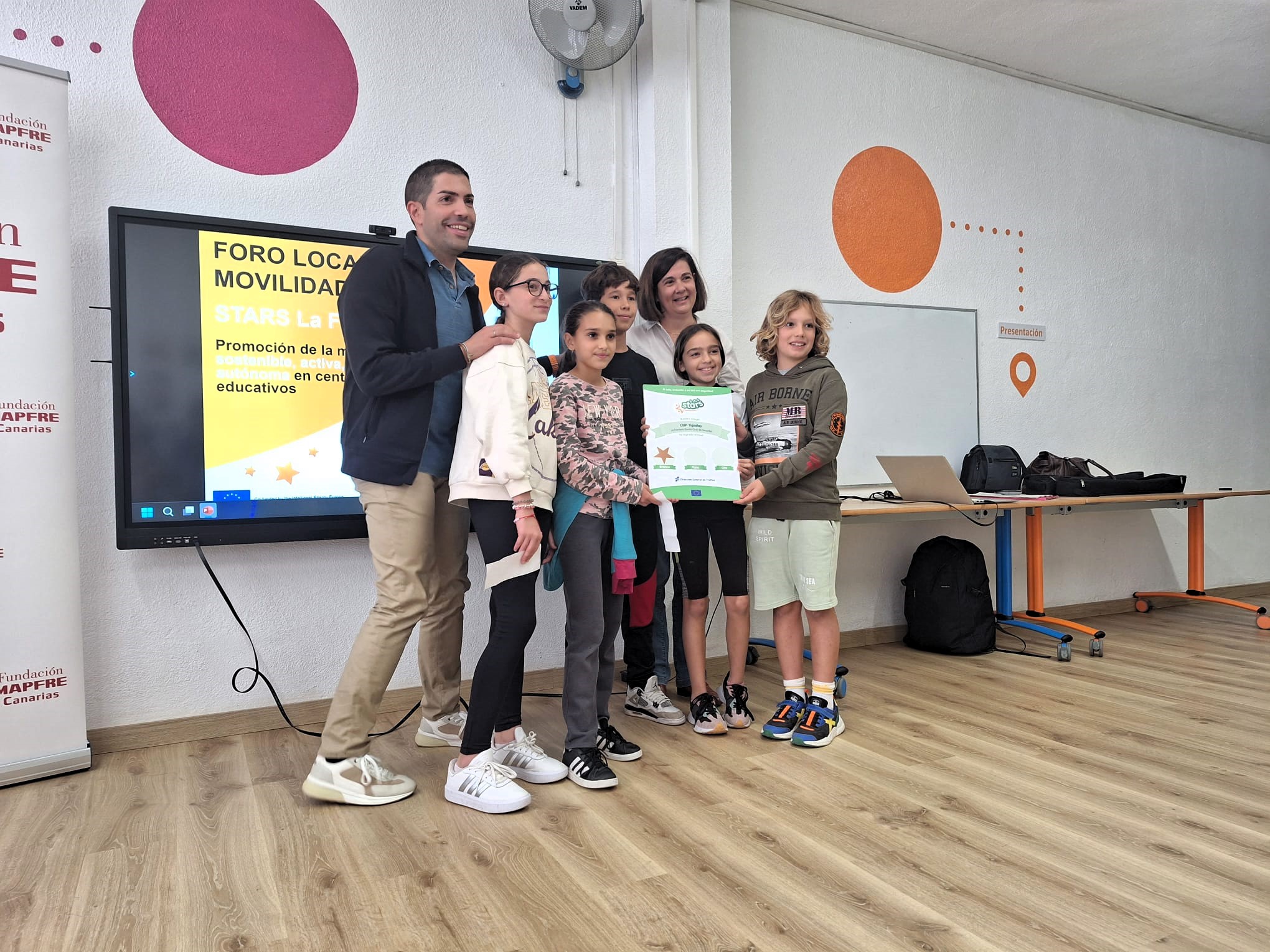 El CEIP Tigaday acoge el primer Encuentro de los Foros Locales de Movilidad Escolar de La Frontera