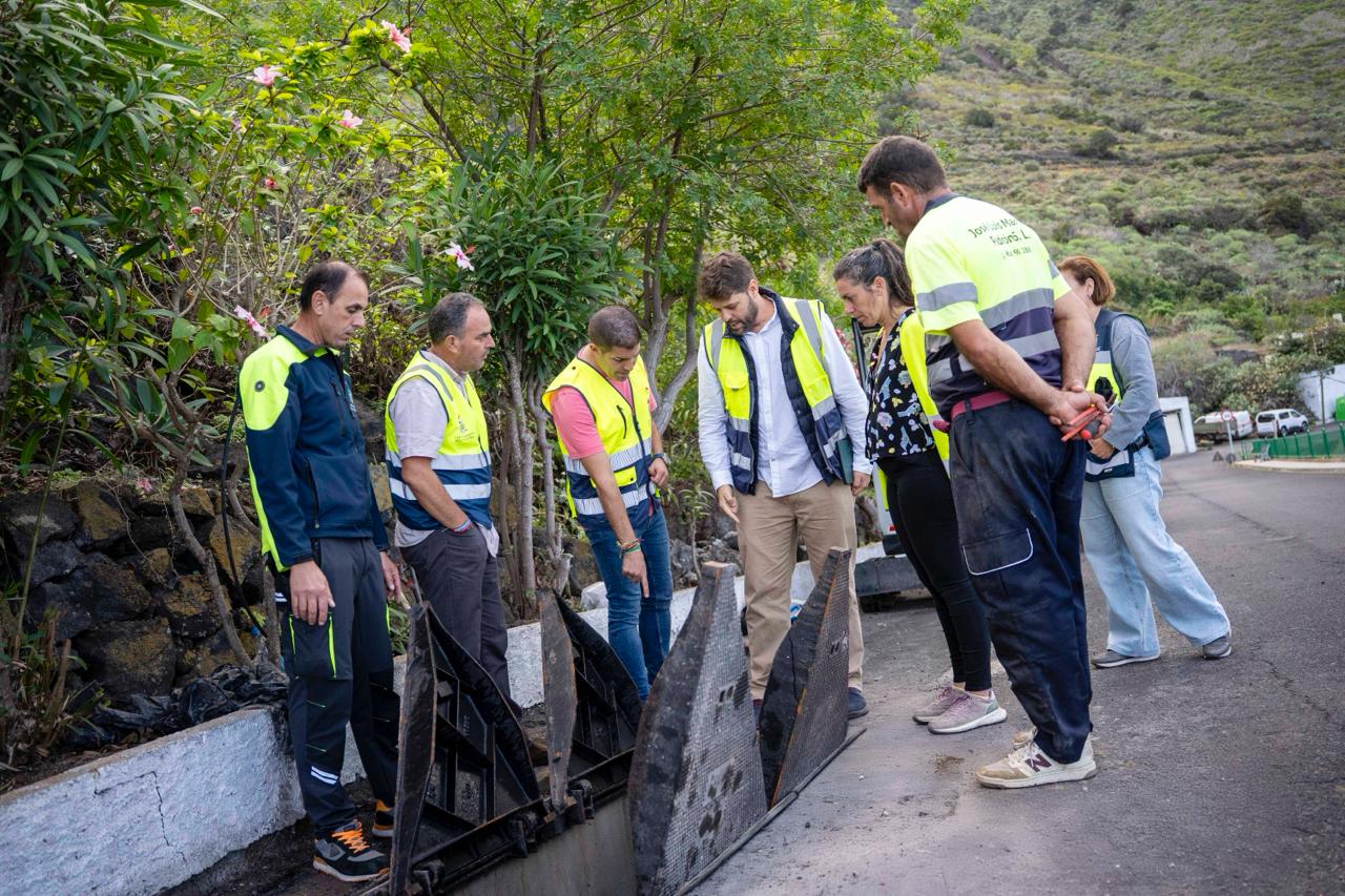 El Ayuntamiento de La Frontera recepciona la obra mejora de la Red de Abastecimiento de Agua de Sabinosa
