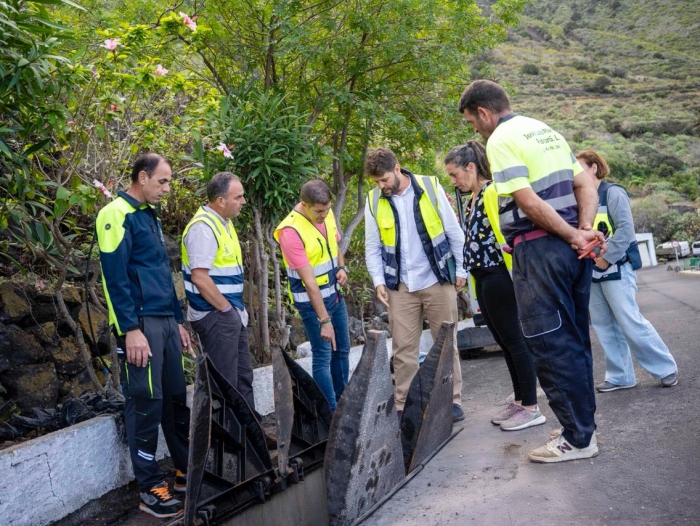 El Ayuntamiento de La Frontera recepciona la obra mejora de la Red de Abastecimiento de Agua de Sabinosa