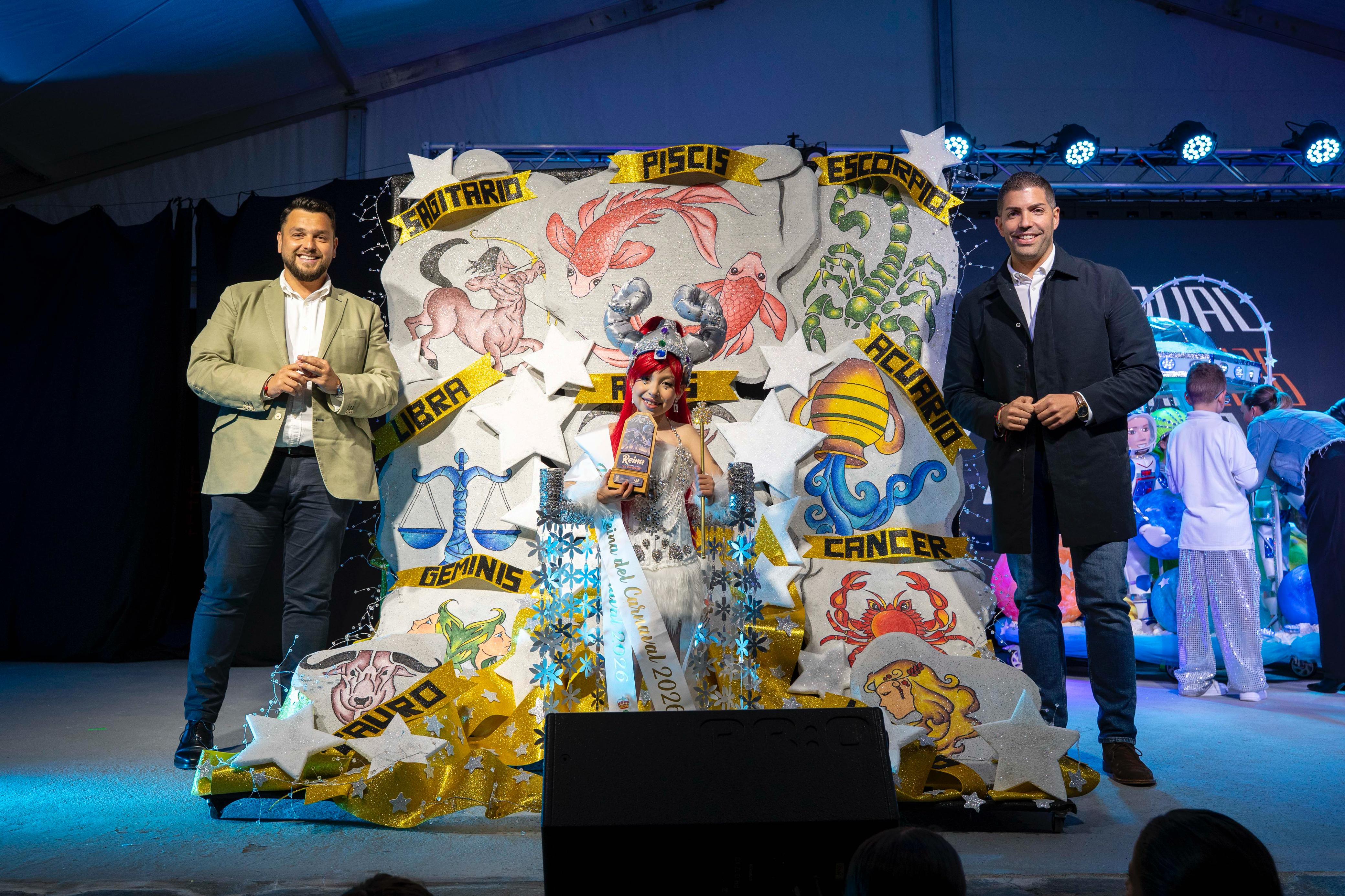 Lúa Padrón Zamora, Reina Infantil del Carnaval de La Frontera 2026