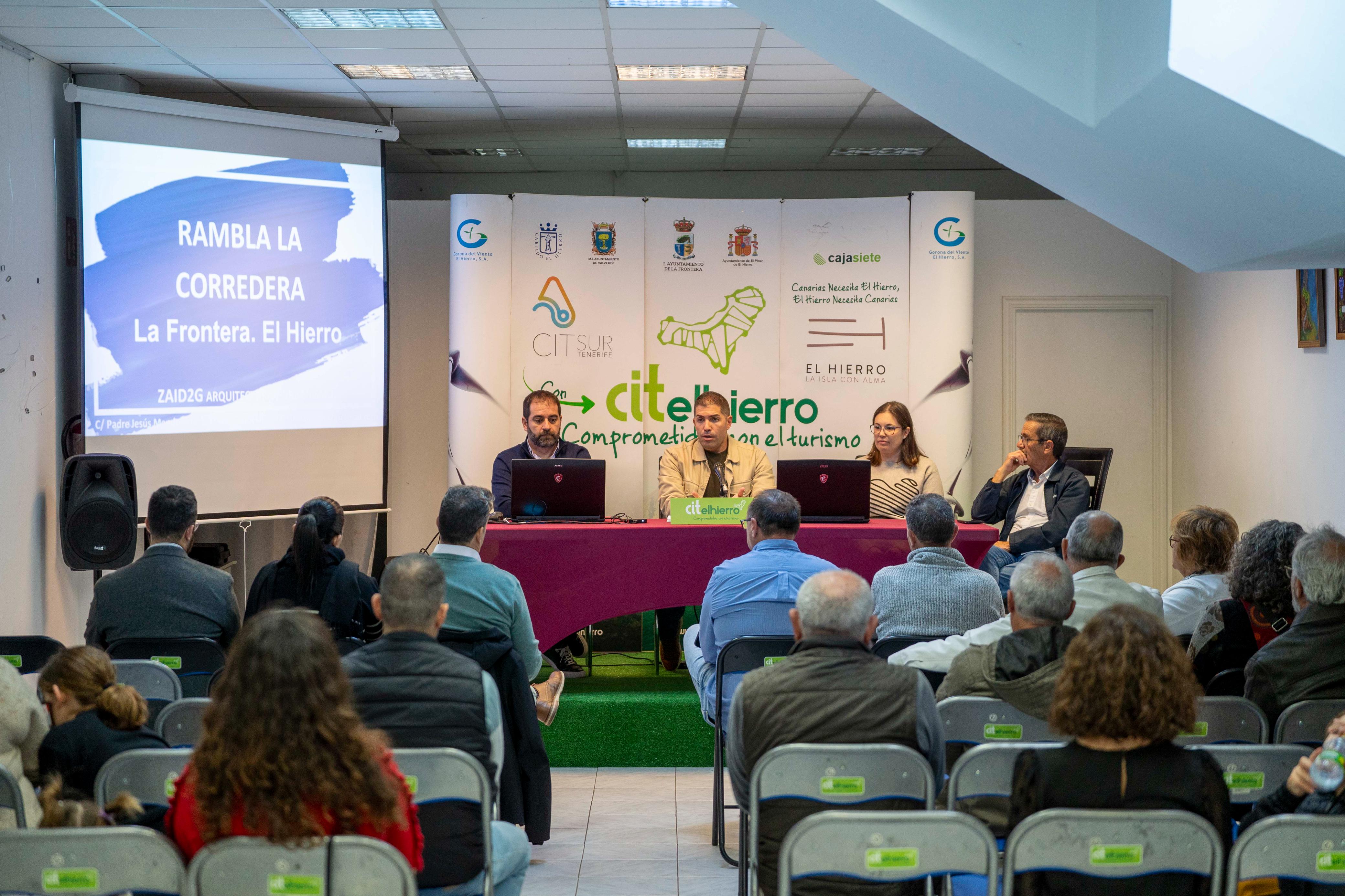El Ayuntamiento de La Frontera presenta el proyecto de remodelación de la Rambla de La Corredera