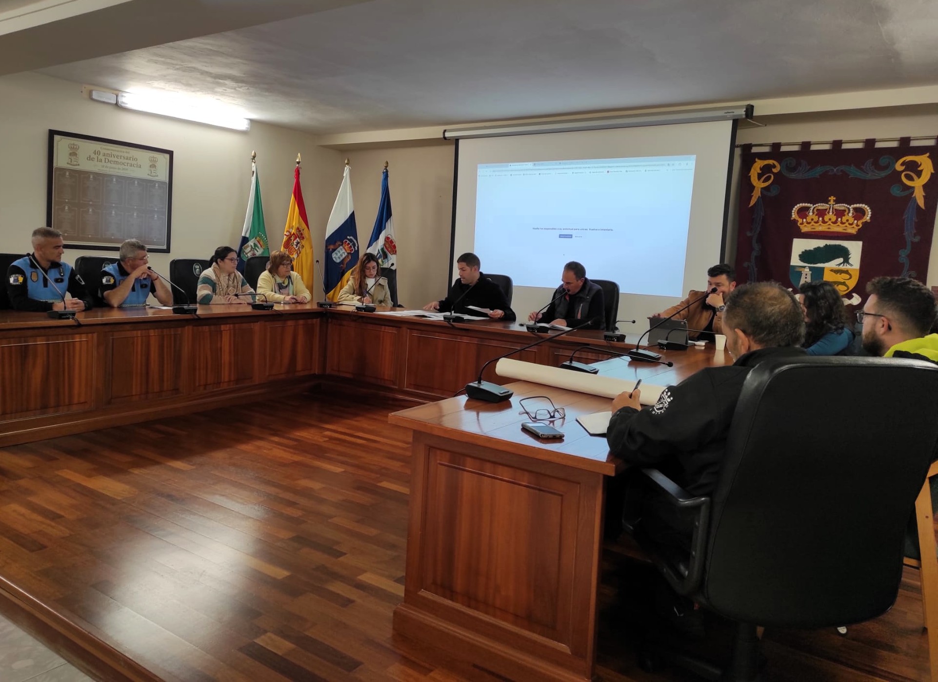 El Ayuntamiento de La Frontera mantiene los niveles del Plan de Emergencia Municipal en situación de alerta por lluvias, viento y fenómenos costeros