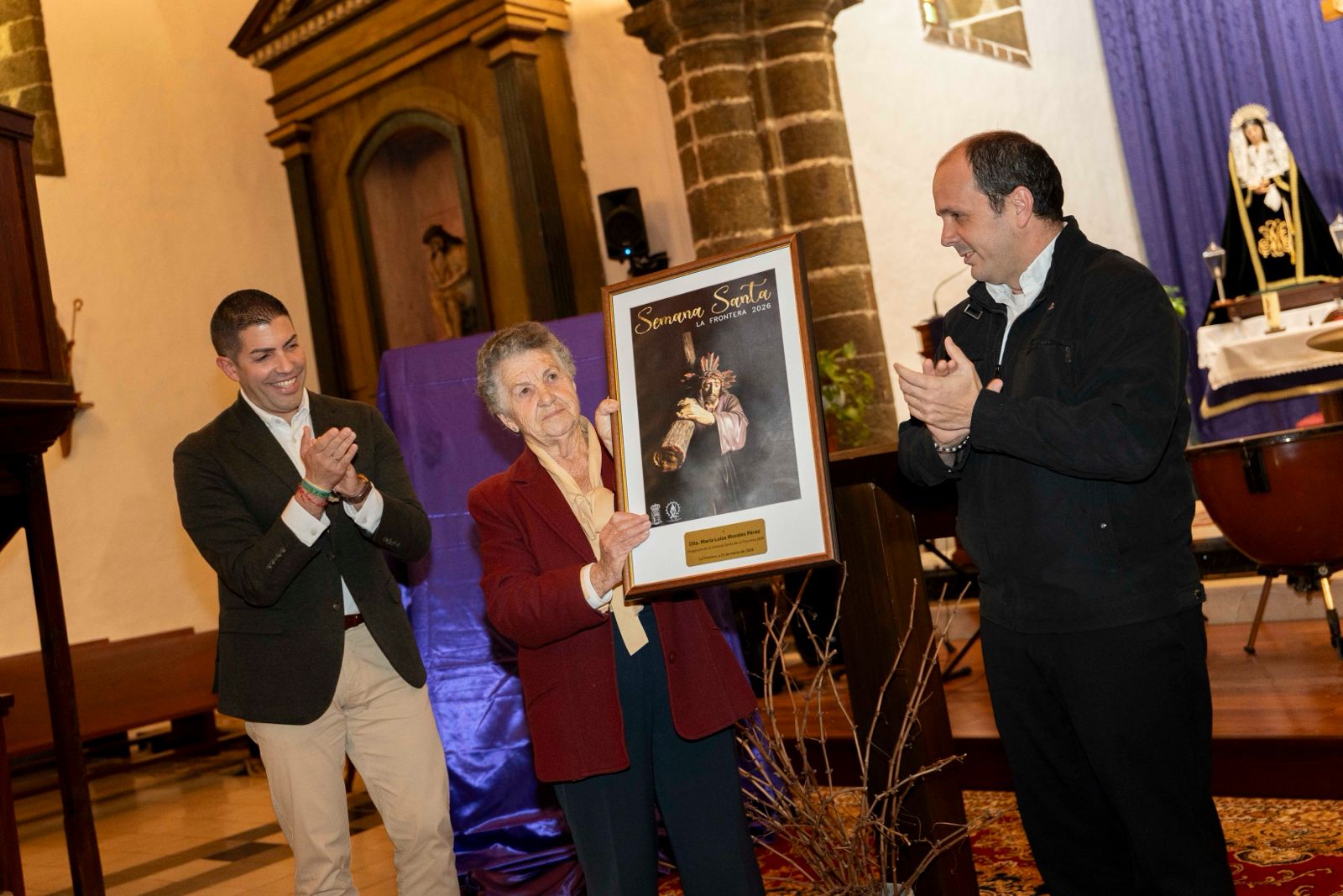 La Frontera presenta el cartel y celebra el pregón de la Semana Santa 2026