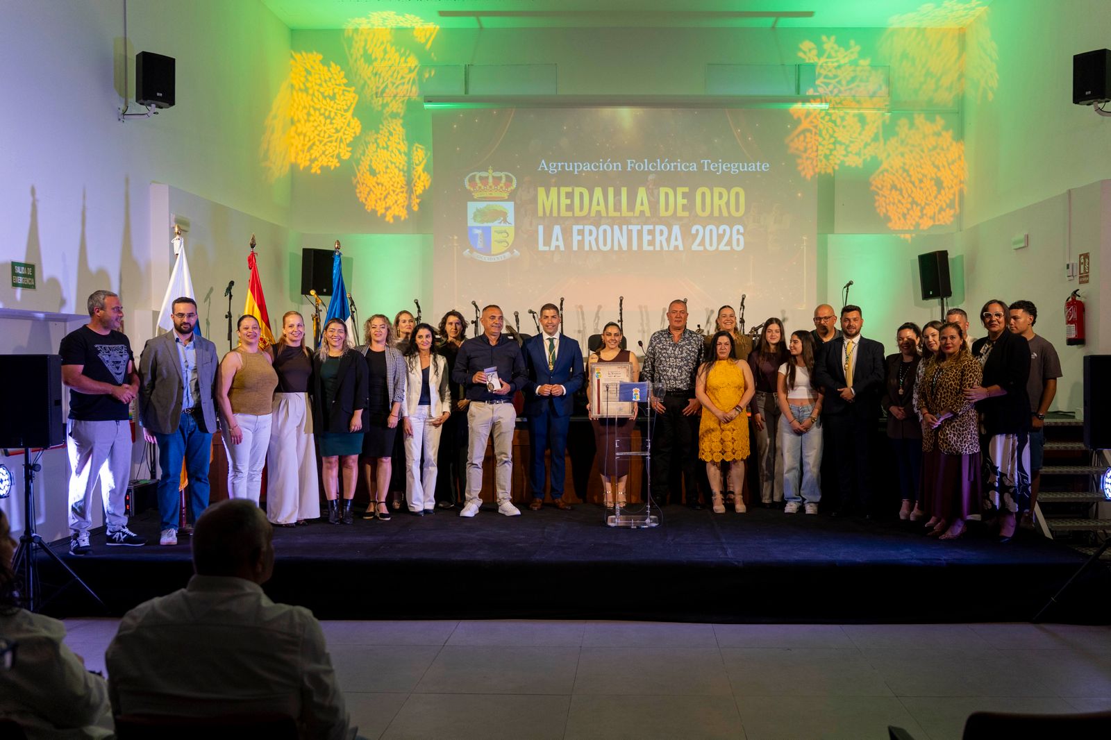 La Frontera entrega la Medalla de Oro del Municipio a la Agrupación Folclórica Tejeguate en su 50 aniversario