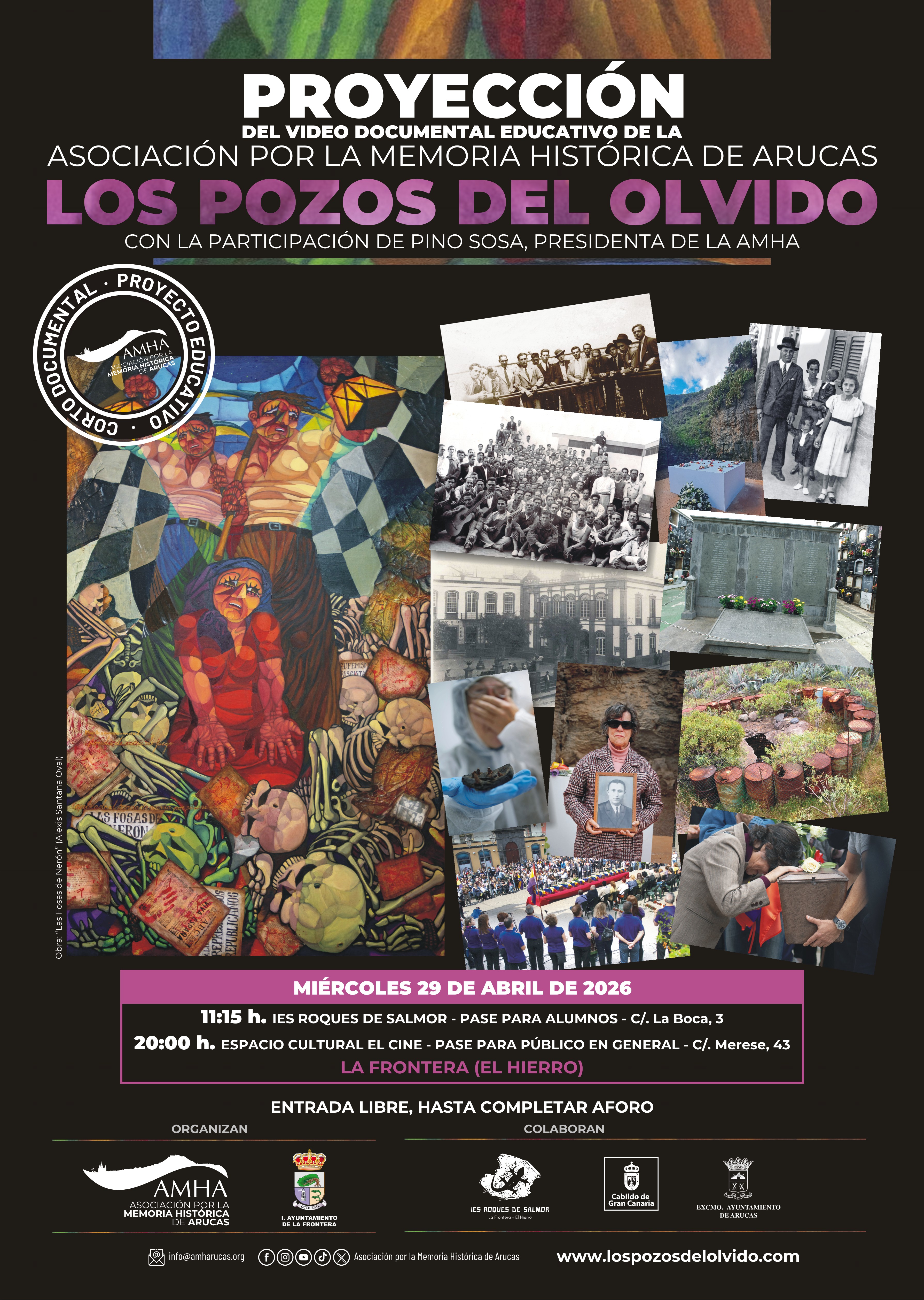 La Frontera presenta el documental educativo “ Los Pozos del Olvido” 