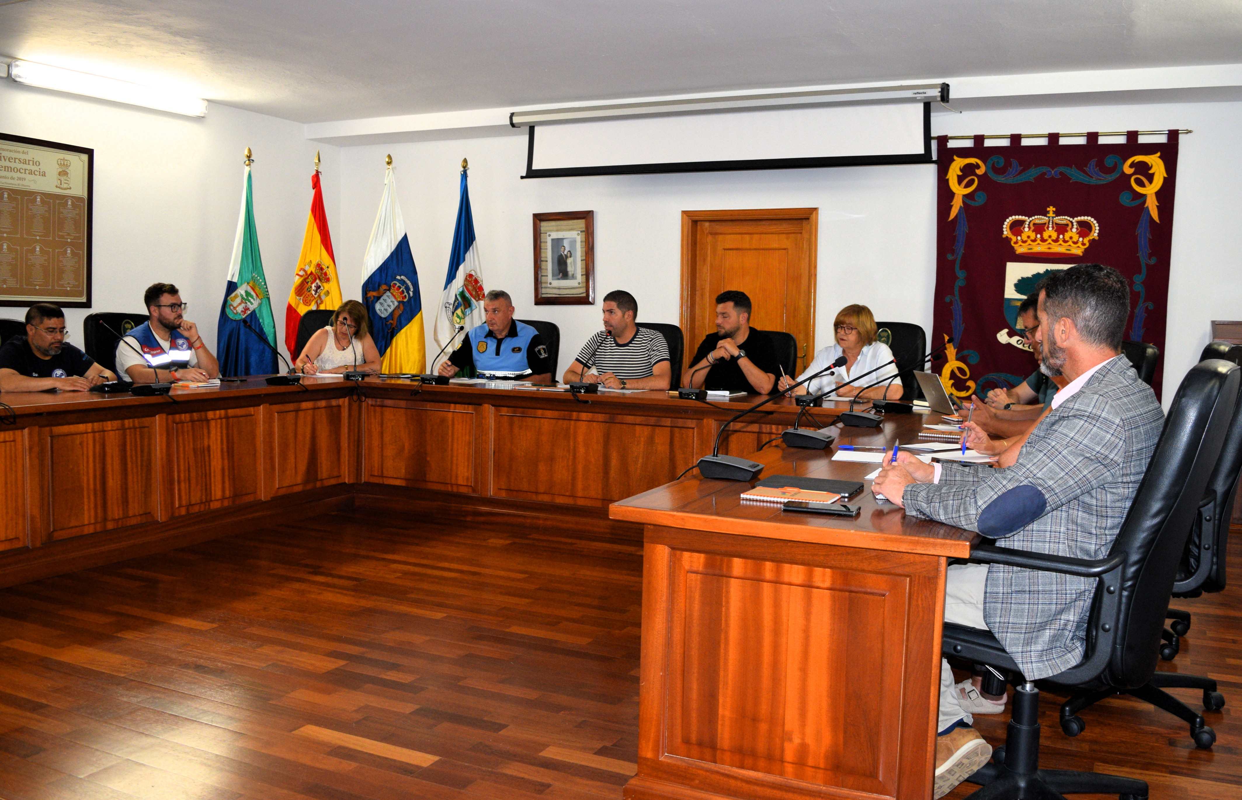 La Frontera reúne su Junta Local de Seguridad por primera vez desde 2011 para coordinar el dispositivo de las Fiestas Patronales