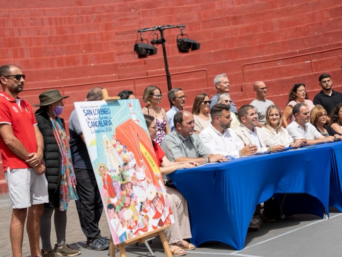 El Terrero de Lucha Ramón Méndez, escenario de la presentación de las Fiestas Patronales de La Frontera