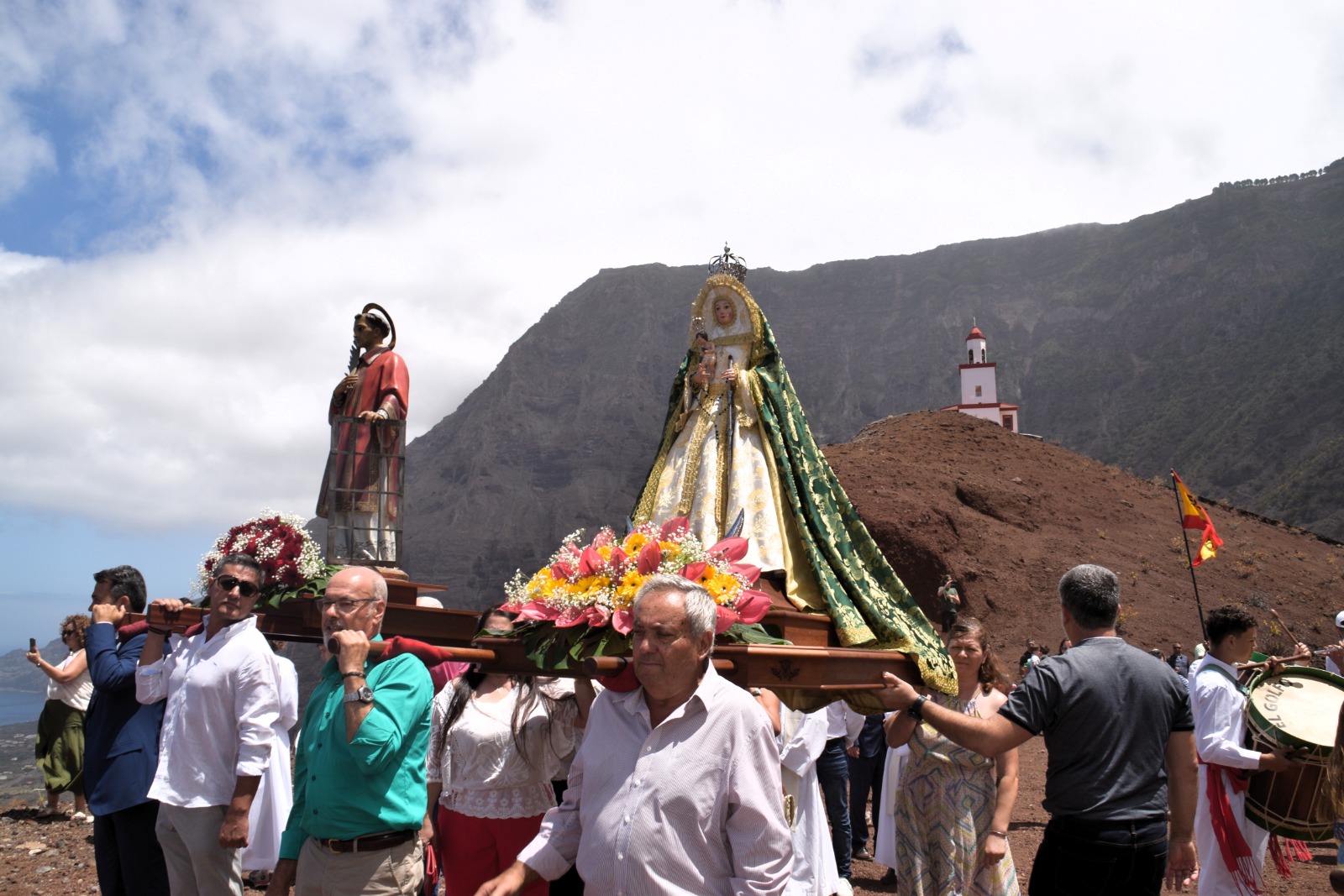 La Frontera se prepara para recibir a sus patronos, San Lorenzo y Nuestra Señora de Candelaria 