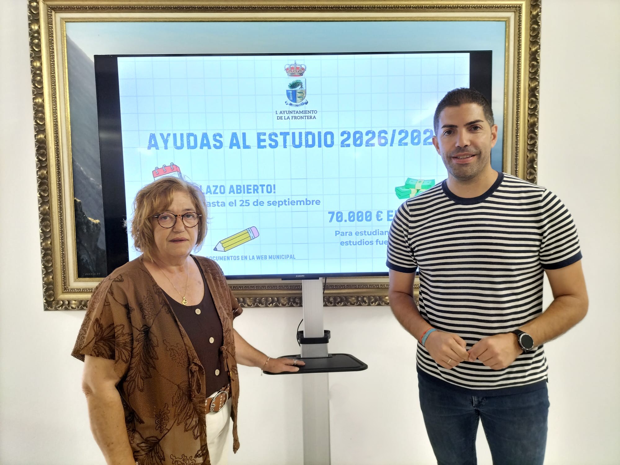   El Ayuntamiento de La Frontera abre el plazo para solicitar las ayudas al estudio