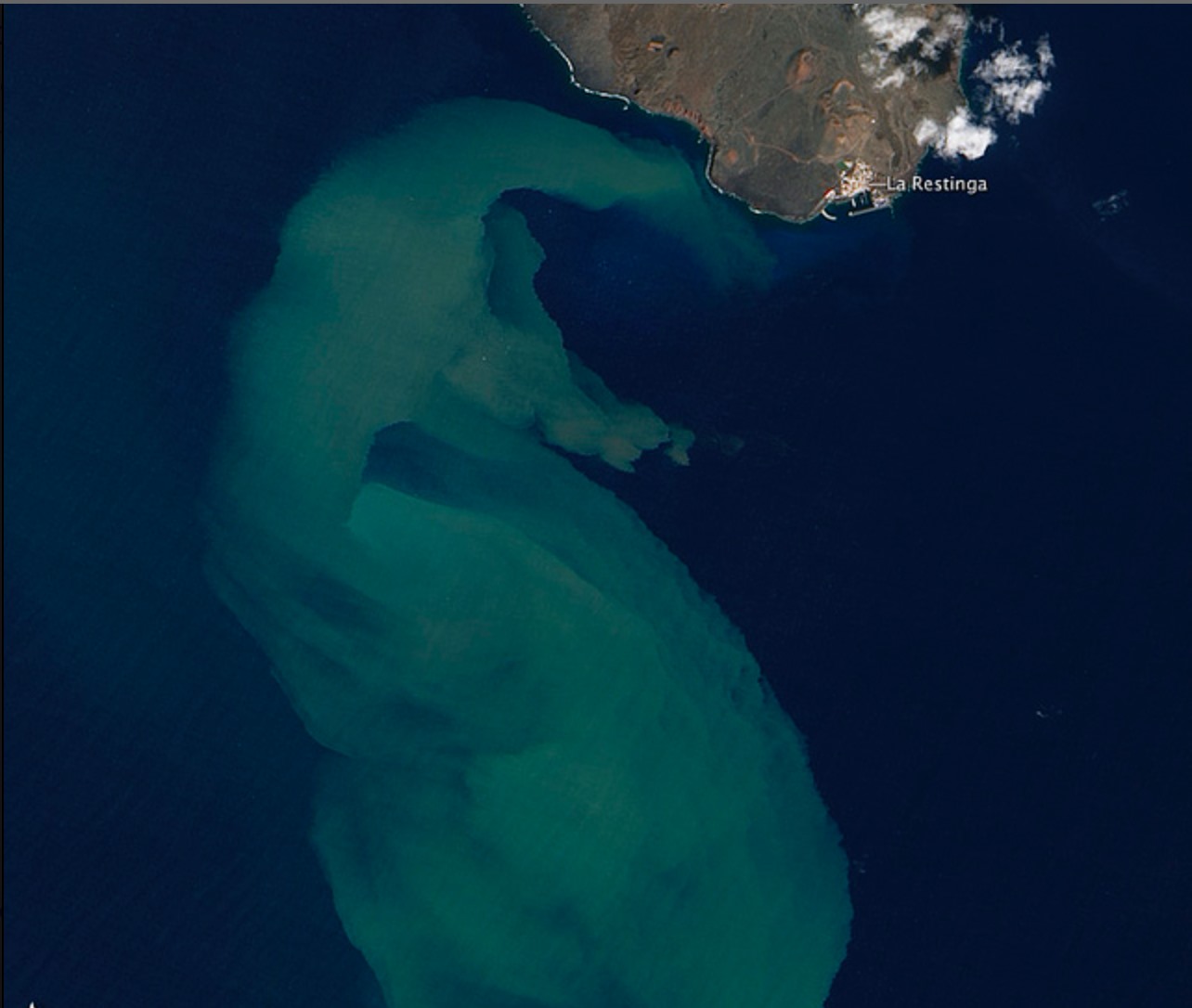 El Ayuntamiento de La Frontera y el Instituto Volcanológico de Canarias conmemoran los 15 años del volcán Tagoro