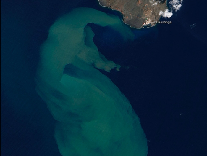 El Ayuntamiento de La Frontera y el Instituto Volcanológico de Canarias conmemoran los 15 años del volcán Tagoro